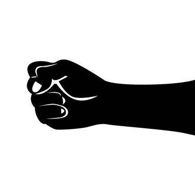 holding hands silhouette design illustration black color on white background