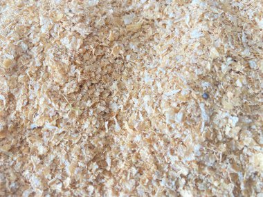 Kahverengi pirinç yığını kapat