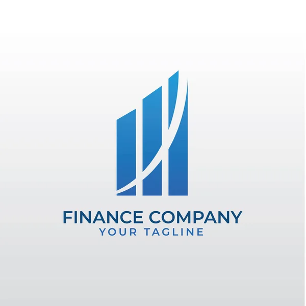 finanse logo vektör illüstrasyonu