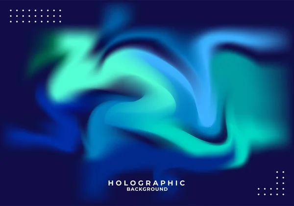 Holografik Mavi vektör çizimi