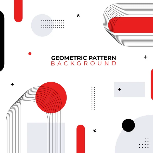 Geometrik şablon arkaplan vektörü çizimi