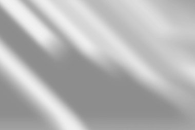 Organic drop shadow on a white wall vector illustration