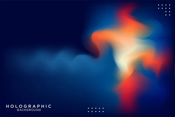 Holographic Navy Background vector illustration .