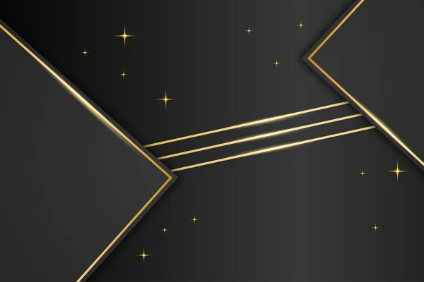 Gradient black backgrounds with golden luxury