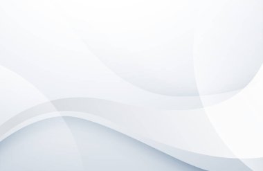 Soyut Eğri Beyaz Arkaplan Vektörü