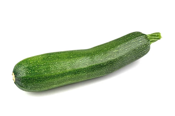 stock image zucchini on a white background