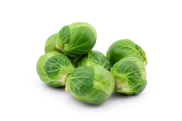 Brussels Sprouts White Background Royalty Free Stock Images