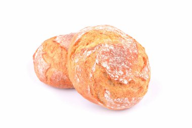 beyaz zemin üzerine buns