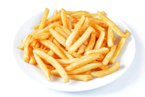 stock image French fries on a white background