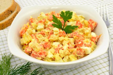 mayonez sebze salatası