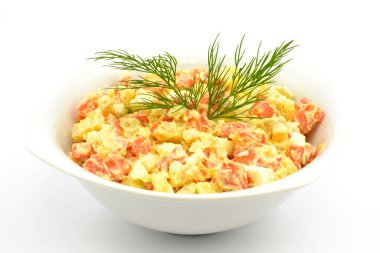 mayonez sebze salatası