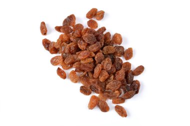 beyaz zemin üzerine kuru üzüm