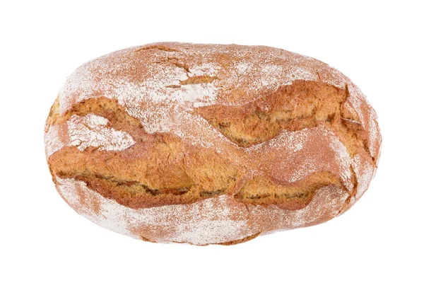 Chleb Białym Tle — Zdjęcie stockowe