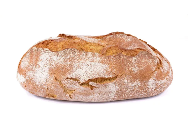 Pão Sobre Fundo Branco — Fotografia de Stock
