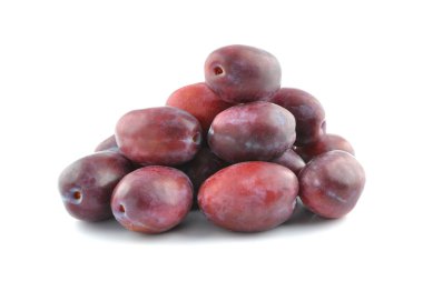 Beyaz arkaplanda erikler