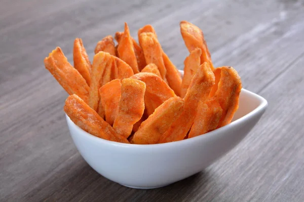 stock image french fries in a bowl