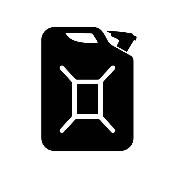 Canister Icon White Background — ストックベクタ