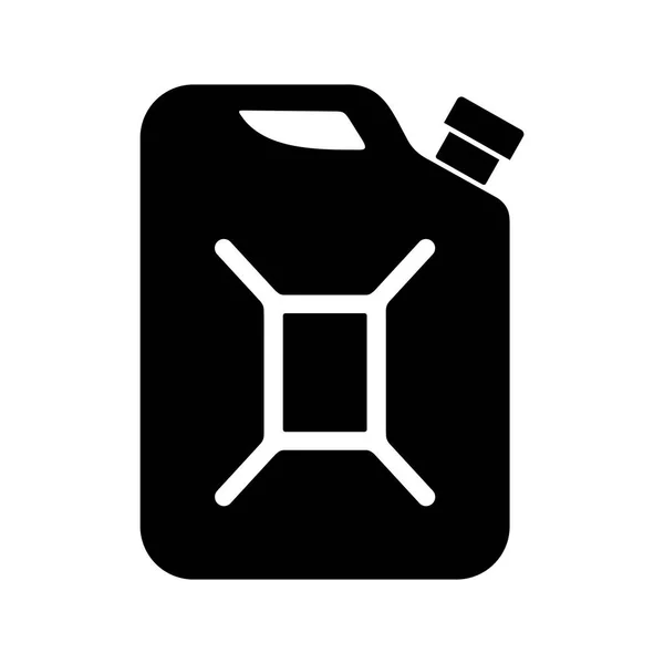 Canister Icon White Background — ストックベクタ