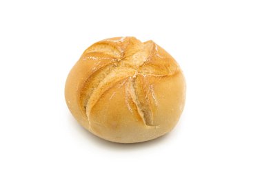 Beyaz bir arka plan üzerinde rulo