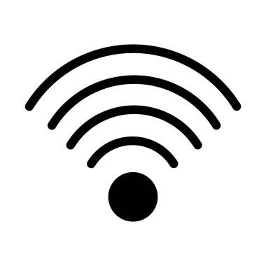 sinyal simgesi beyaz arka plan üzerinde