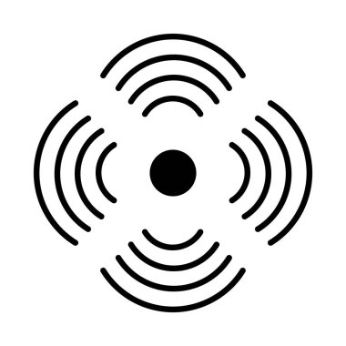 sinyal simgesi beyaz arka plan üzerinde