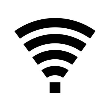 sinyal simgesi beyaz arka plan üzerinde