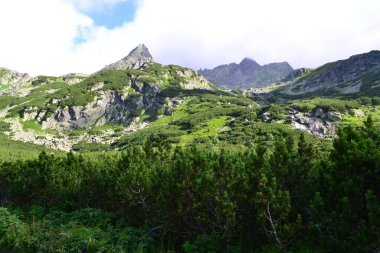 Slovak Tatralarının dağları