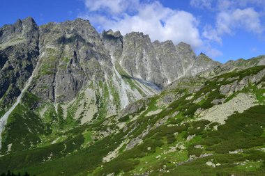 Slovak Tatralarının dağları