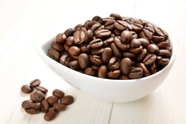 Kahverengi kahve çekirdekleri