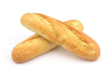 beyaz zemin üzerine buns