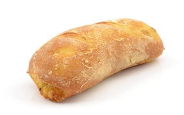 Beyaz bir arka plan üzerinde rulo