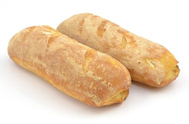 beyaz zemin üzerine buns