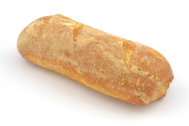 Beyaz bir arka plan üzerinde rulo