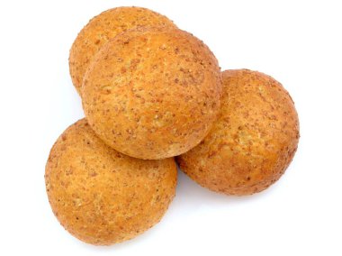 beyaz zemin üzerinde topuz