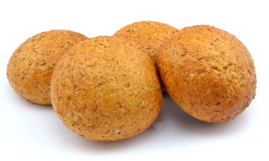 beyaz zemin üzerinde topuz