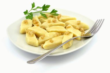 Tabakta patates köftesi