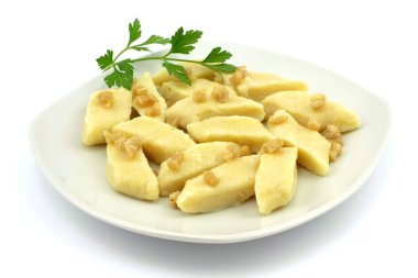 Tabakta patates köftesi