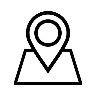 Beyaz arkaplanda gezinme işaretçisi