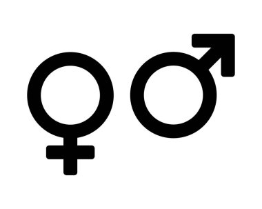 Erkek ve kadın sembol simgesi