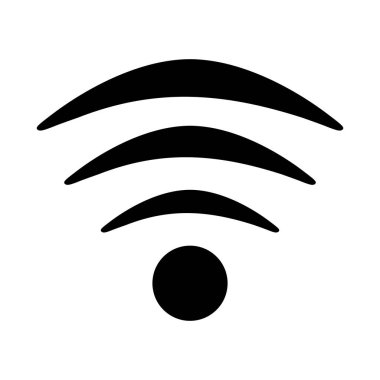 sinyal simgesi beyaz arka plan üzerinde