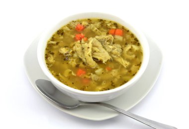 beef tripe soup in a bowl