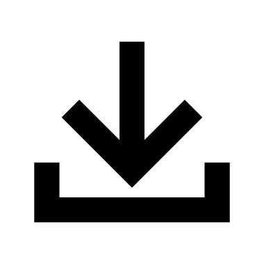 Download Icon beyaz zemin üzerine