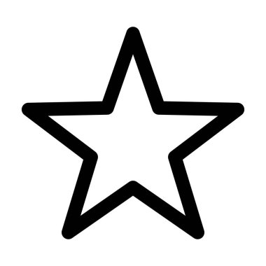 Beyaz bir arka plan üzerinde star