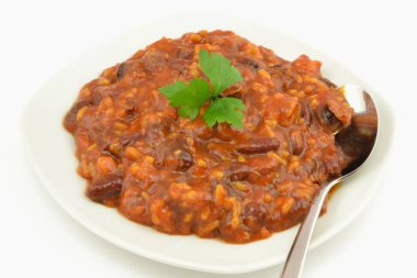 sauce with vegetables and rice