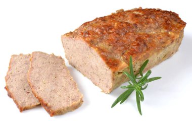 beyaz zemin üzerine pate