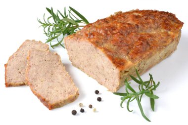 beyaz zemin üzerine pate