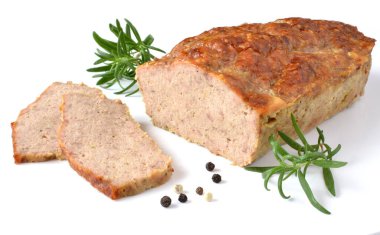 beyaz zemin üzerine pate