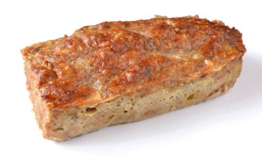 beyaz zemin üzerine pate