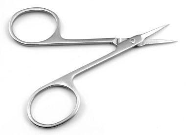 tırnak makası beyaz zemin üzerine izole