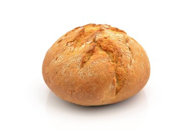 Beyaz bir arka plan üzerinde rulo